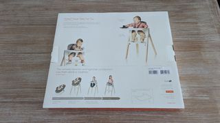 Asiento y bandeja para trona Stokke