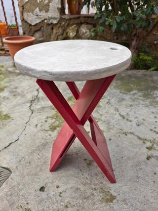 Taburete diseño Plegable