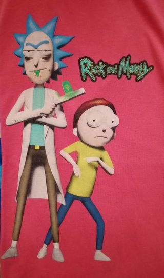 CAMISETA RICK AND MORTY "XL"