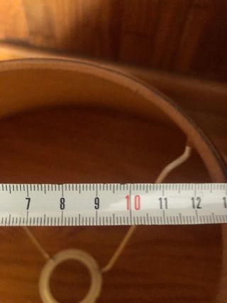 Pantalla de lampara de pie para forrar