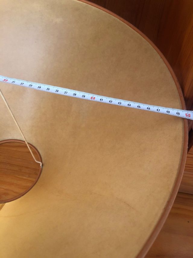 Pantalla de lampara de pie para forrar