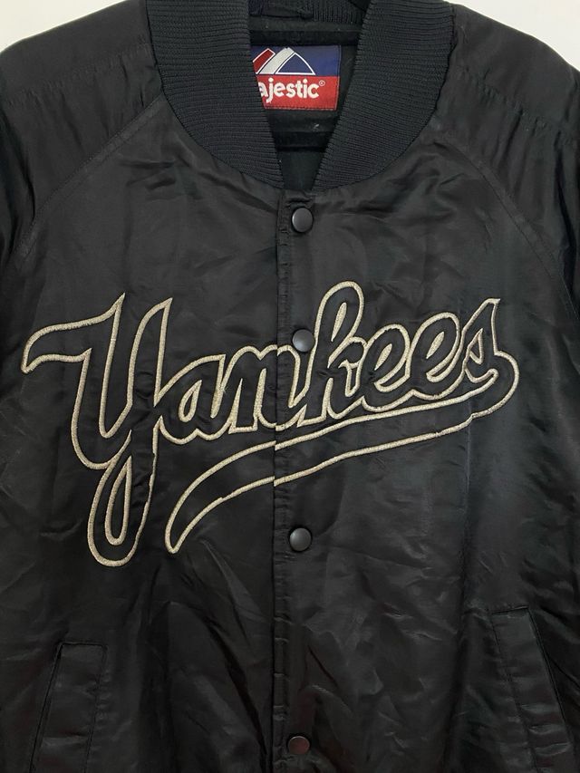 Majestic New York Yankees Bomber nero