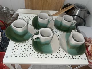 Juego de tazas 