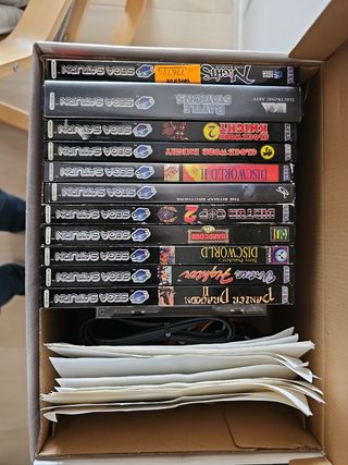 Juegos y consola sega saturn