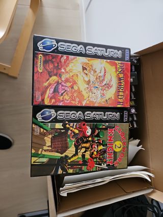 Juegos y consola sega saturn