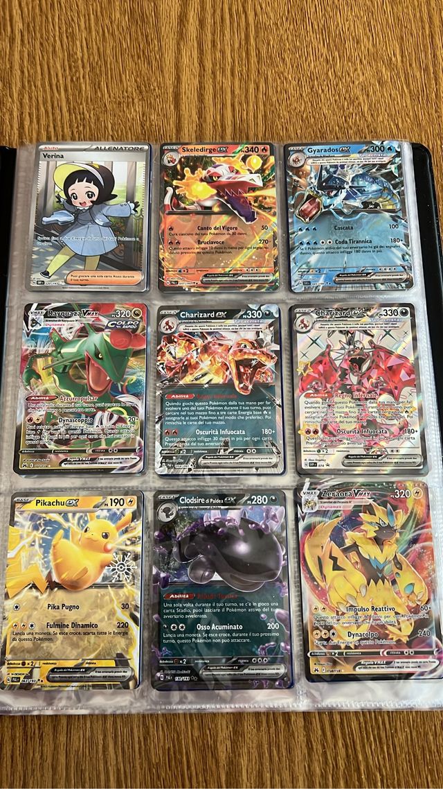 LOTTO 1 CARTE POKEMON RARE ExVVmaxFULL ART