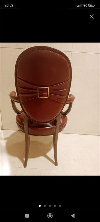 Silla tocador, descalzadora antigua