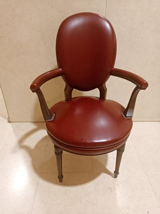 Silla tocador, descalzadora antigua