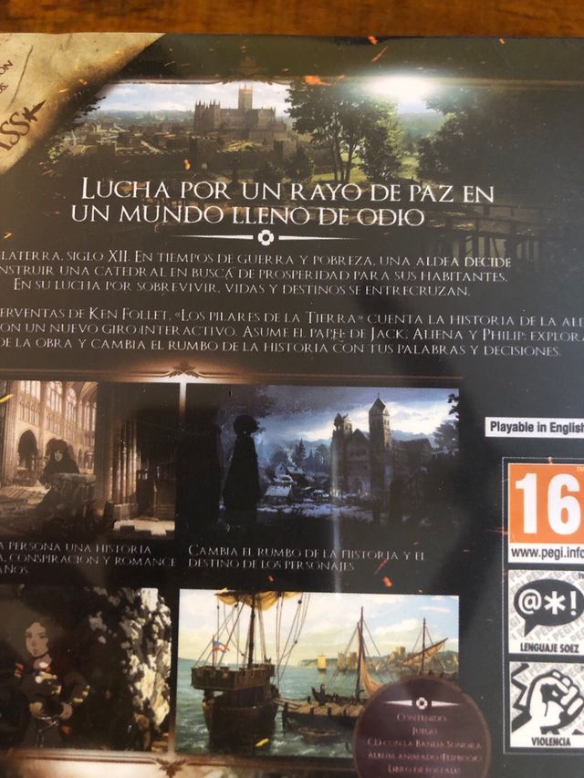 Coleccionador OS PILARES DA TERRA para Ps4