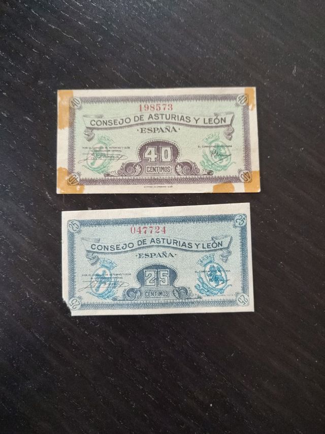 Billetes Consejo Asturias y León
