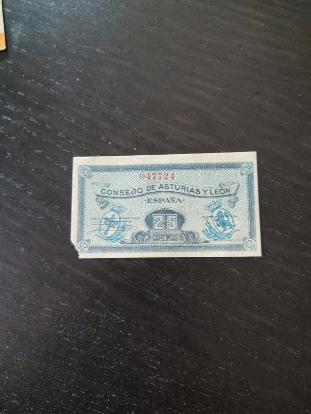 Billetes Consejo Asturias y León