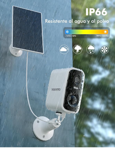 CAMARA VIGILANCIA PLACA SOLAR
