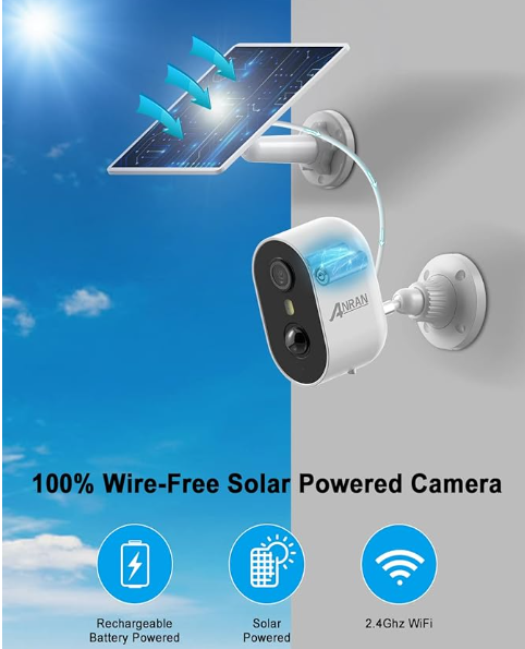 CAMARA VIGILANCIA PLACA SOLAR