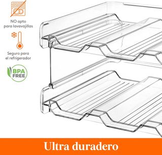 Lifewit Organizador Apilable para Botellas - 9 uds