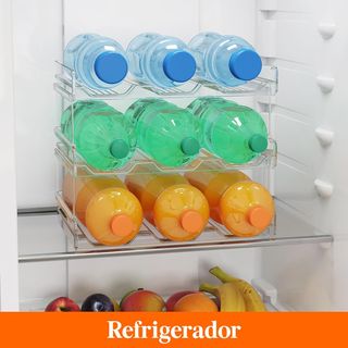 Lifewit Organizador Apilable para Botellas - 9 uds