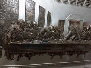 Cuadro Estaño La última cena