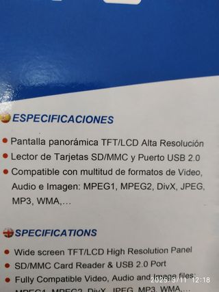 TELEVISOR PORTÁTIL 7"