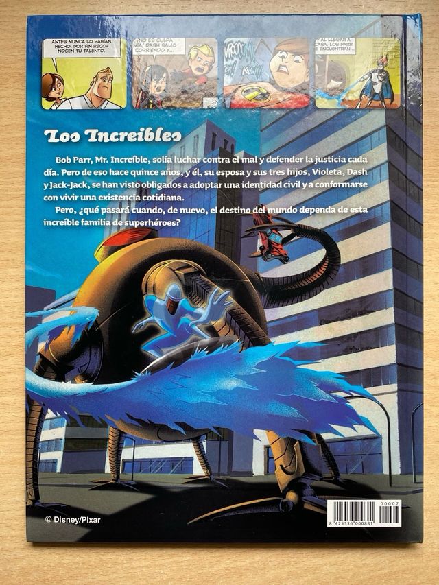 Comic Los Increíbles