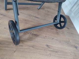 Tumbona NUEVA plegable con ruedas