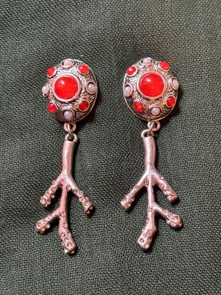 Pendientes coral Parfois piedras