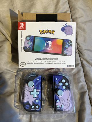 JOYCON SWITCH HORI SPLIT GENGAR