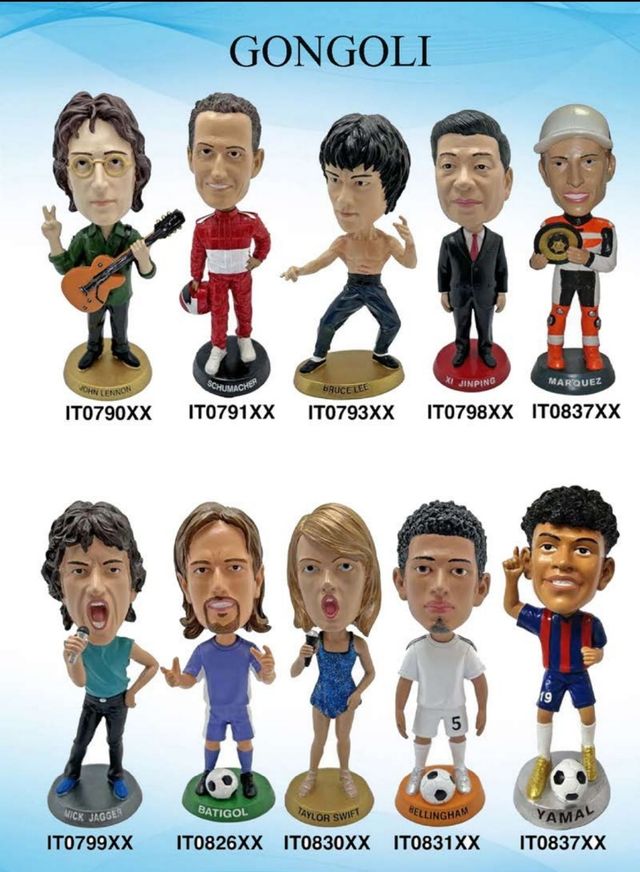 Statuette Gongoli in Resina