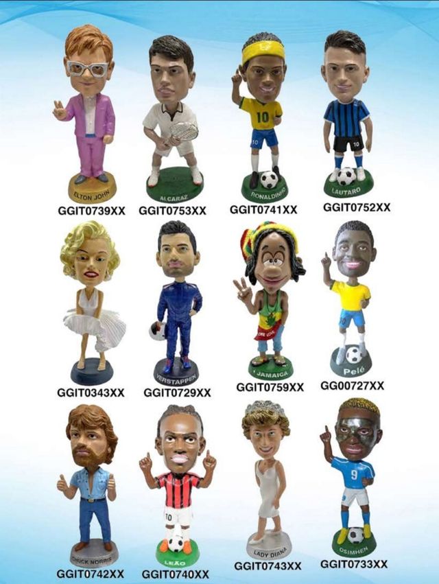 Statuette Gongoli in Resina