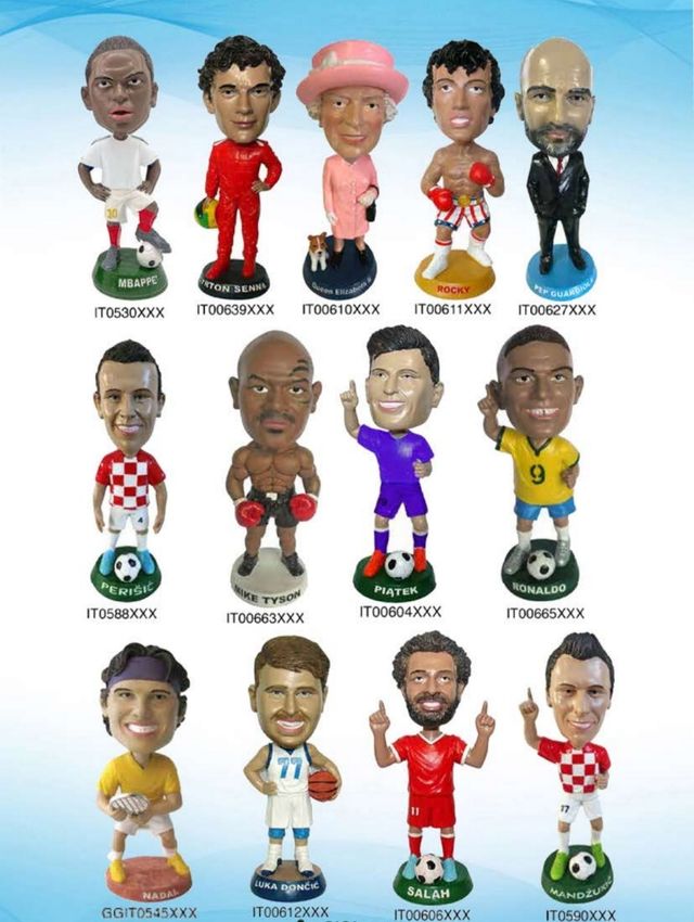 Statuette Gongoli in Resina