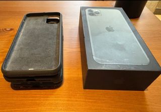 Iphone 11 Pro Max 64g verde noche + extras