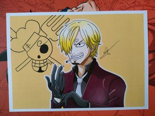 Print A5 de One Piece - Sanji
