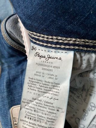 Vaqueros mujer marca