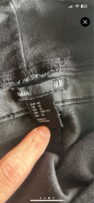 Pantalones embarazo premama