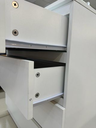 Sinfonier con 4 cajones en color blanco