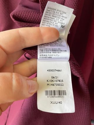 Camisa para hombre Calvin Klein