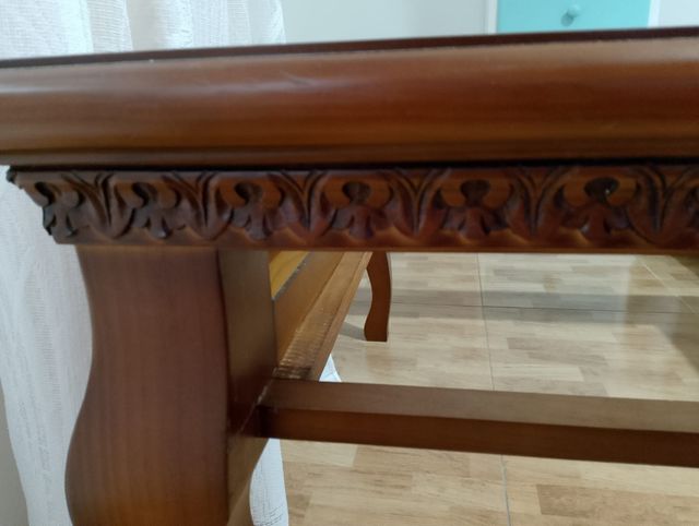 Mesa salón madera