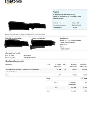 Airpods 2da generación!