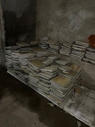 Baldosa hidraulica antigua