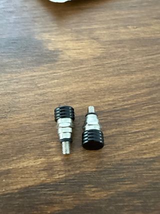 Válvulas de purga de horquillas suspención.