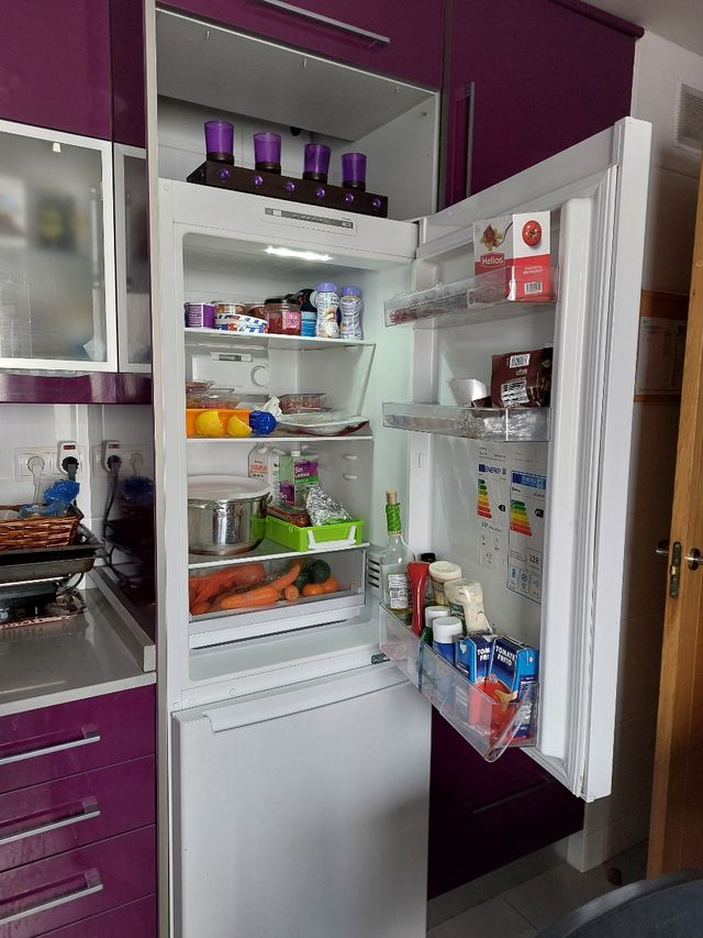 Nevera  combi No Frost blanco 176