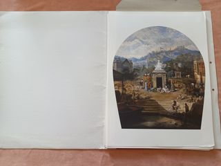 Lote de 21 Láminas de Obras Maestras del siglo XIX