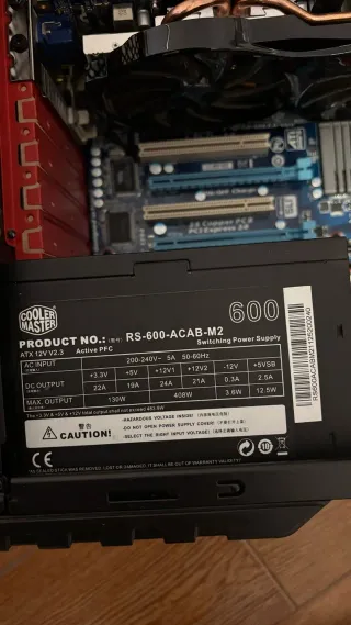 Ordenador Gaming 32GB y GTX 650 TI