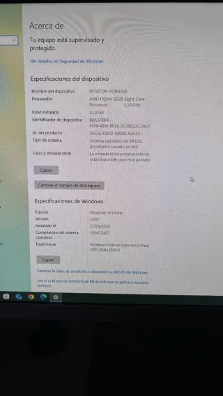 Ordenador Gaming 32GB y GTX 650 TI