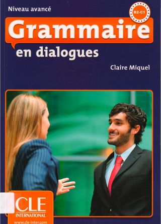 Libro Grammaire en dialogues B2-C1