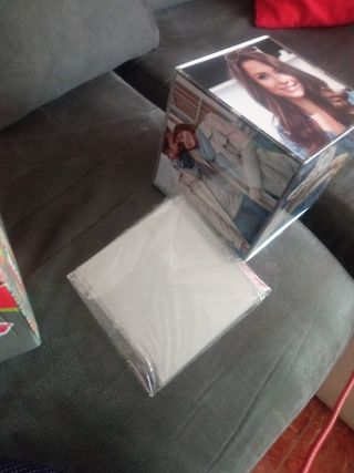Cubo giratorio de fotos