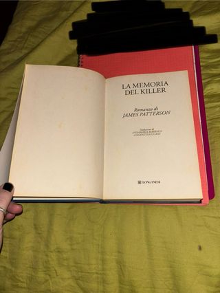 LIBRO COME NUOVO:”La memoria del killer“James Patt