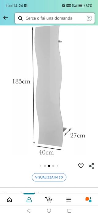 Appendiabiti ondulato