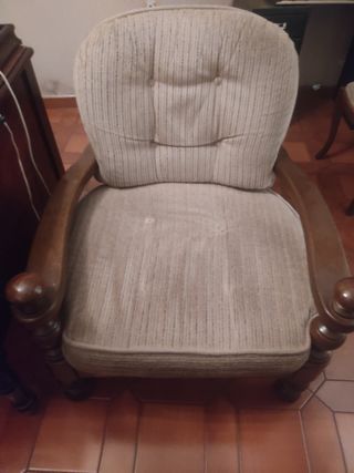 Butaca sillon vintage 4 unidades