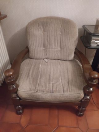 Butaca sillon vintage 4 unidades