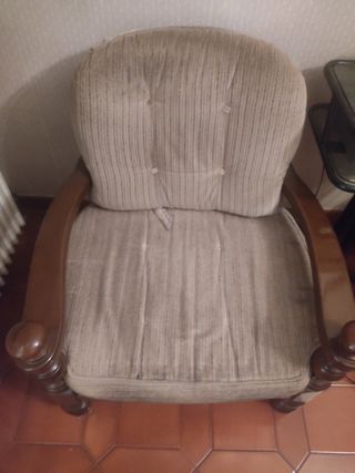 Butaca sillon vintage 4 unidades
