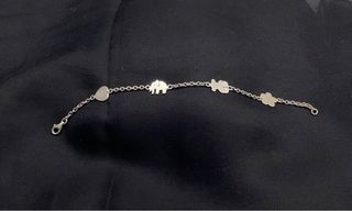 Pulsera de plata Tous osito elefante